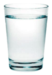 Glass of water